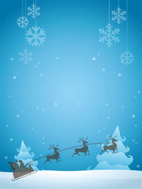 Blue Christmas Theme Background Wallpaper Image For Free Download - Pngtree