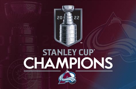 Colorado Avalanche: 2022 Stanley Cup Champions Logos and Merchandise ...