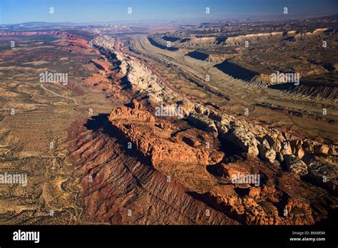 The Waterpocket Fold Capitol Reef National Park Utah Stock Photo - Alamy