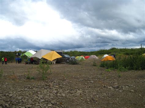 20.Our camp tonight along the Dempster Highway near Seven-Mile-Hill