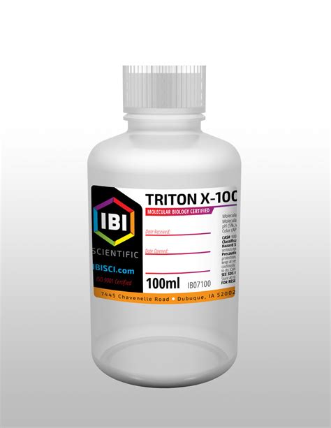 Triton X-100 | Cell Culture | Reagents | IBI Scientific