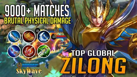 Zilong Best Build 2020 | Gameplay by Top 1 Global Zilong - SkyWave | Mobile Legends - YouTube