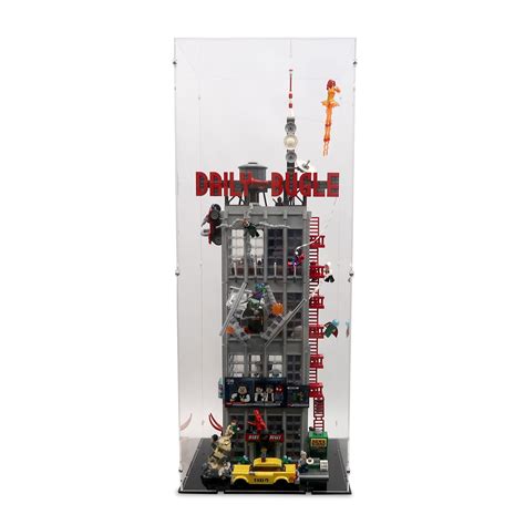 Acrylic Displays for your Lego Models-Lego 76178 Daily Bugle