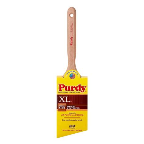 Purdy 3 in. XL Glide Angled Paint Brush-144152330 - The Home Depot