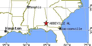 Abbeville, Alabama (AL) ~ population data, races, housing & economy