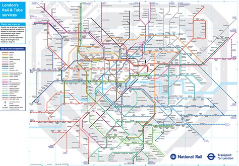 London Tube Map and Zones 2015 | Chameleon Web Services