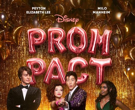 New Poster Released for Disney+’s Teen Rom-Com Movie ‘Prom Pact’ - Disney Plus Informer