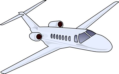 Airplane Jet Fly · Free vector graphic on Pixabay