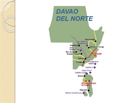 Davao Del Norte Map