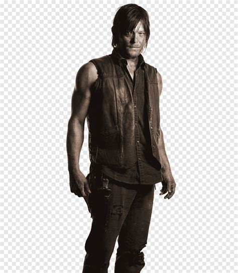 Daryl Dixon, Walking Dead cast, png | PNGEgg