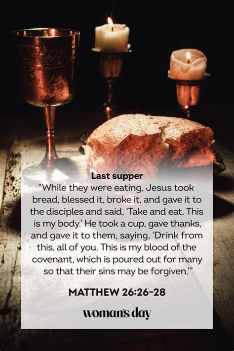 25 Best Communion Bible Verses and Holy Scripture