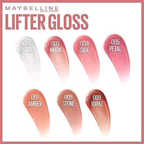 Maybelline Lifter Gloss Hydrating Lip Gloss with Hyaluronic Acid , 003 MOON - Nedysia