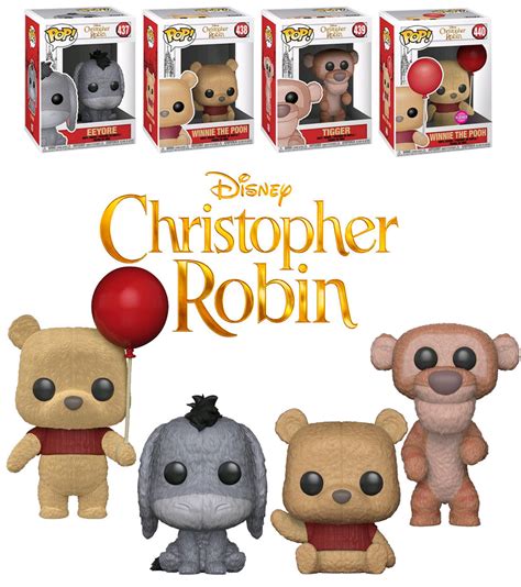 Funko POP! Disney Christopher Robin Bundle (4 POPs) - New, Mint Condition