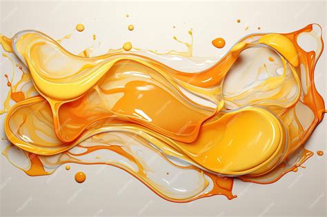 Premium Vector | Orange splash isolated on white background