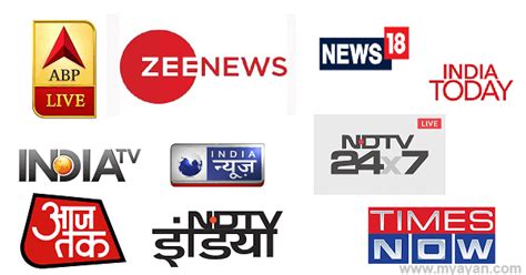 Top News Channels in India - Latest Live News India