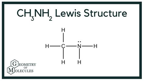 CH3NH2 Lewis Structure (Methylamine) - YouTube