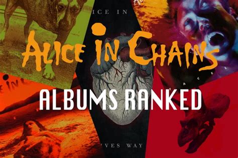 Alice in Chains Albums Ranked