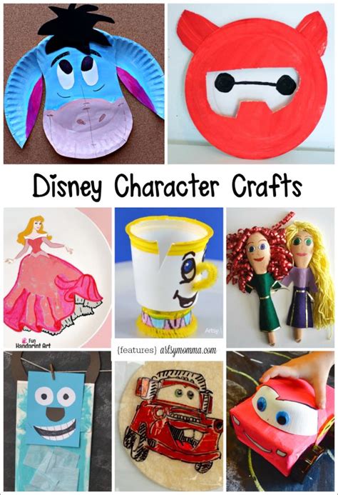 Disney Character Crafts made with items found in the kitchen | Disney ...