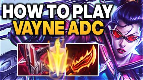 How to Play Vayne ADC - Season 12 Vayne Guide | Best Build & Runes - YouTube