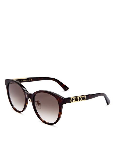 Gucci Round Sunglasses, 56mm | Bloomingdale's