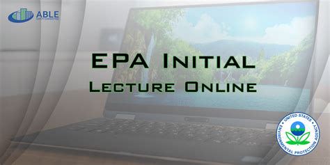 EPA Initial Certification Course Online - EPA RRP Online