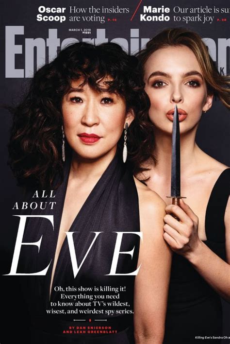 SANDRA OH and JODIE COMER in Entertainment Weekly, March 2019 – HawtCelebs