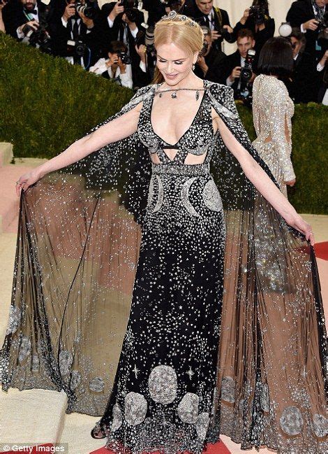 Out of this world: Nicole Kidman and Dakota Johnson's gowns had a ...