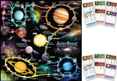 17 Solar System Boards, Cards and Toys for Families and Schools