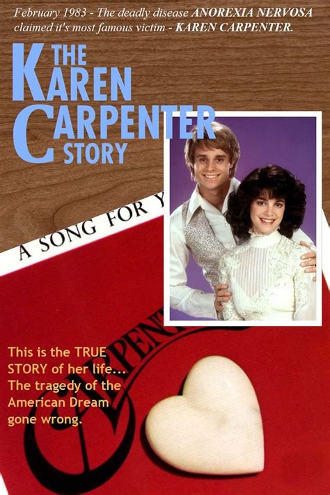 The Karen Carpenter Story (1989) - Posters — The Movie Database (TMDB)