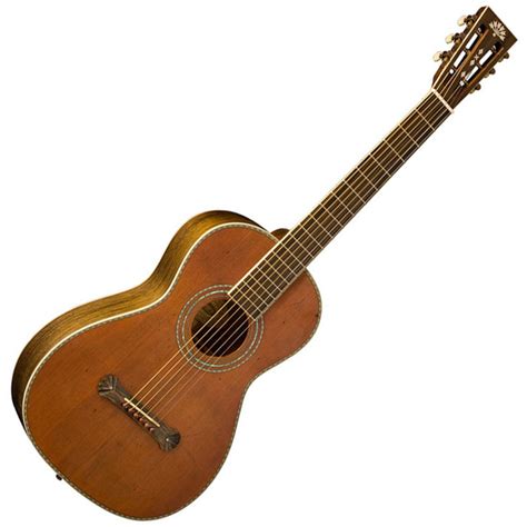 DISC Washburn R319SWK Vintage Series Parlour Acoustic Guitar, Natural at Gear4music