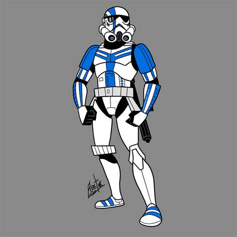 Stormtrooper Commander (The Force Unleashed) by EliasTuk on DeviantArt