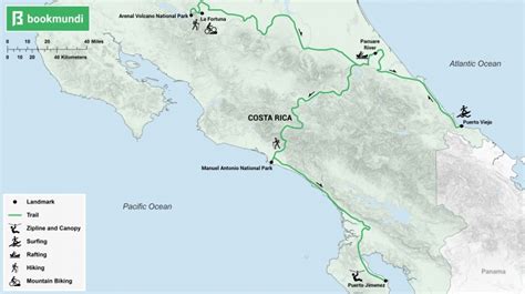 La Fortuna Costa Rica Map - Maping Resources