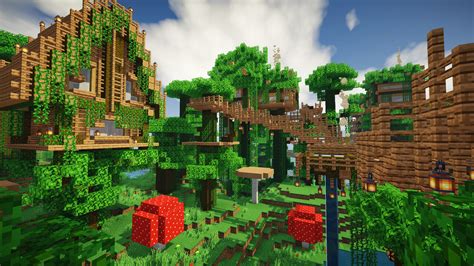 Jungle village Minecraft Map