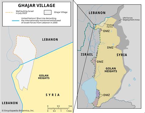 Shebaa Farms | Map, Dispute, Hezbollah, Israel, Syria, Lebanon, & Size ...