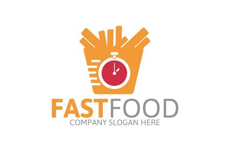 Fast Food Logo | Branding & Logo Templates ~ Creative Market