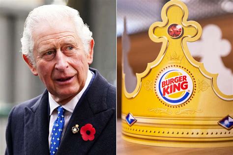 King Charles Refuses Gift of Burger King Crown