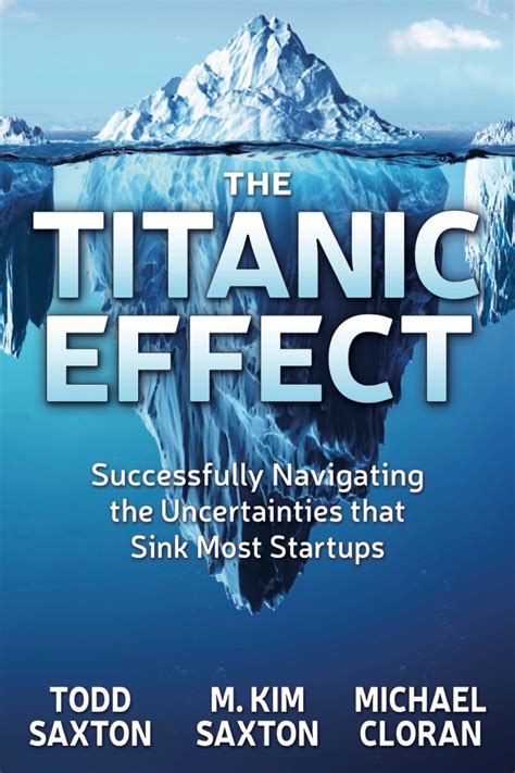 Book uses lessons learned from the Titanic to tell startups what not to ...