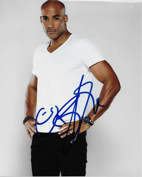 Resident Evil Boris Kodjoe Signed Photo 8x10 COA