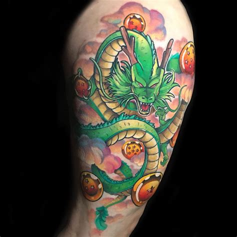 The Top 39 Shenron Tattoo Ideas - [2021 Inspiration Guide] | Dragon ball tattoo, Dragon sleeve ...