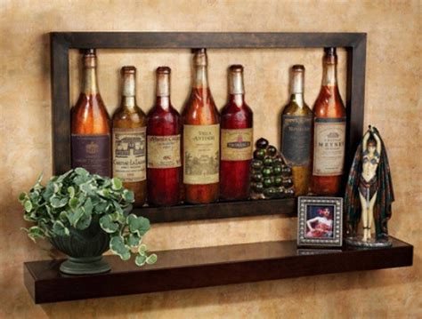 Fake wine bottles make a nice display. | Fun Things for Gifts and Home Accents | Pinterest ...