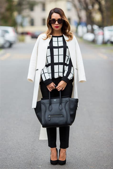 50 Chic Black and White Outfits to Wear Now | StyleCaster