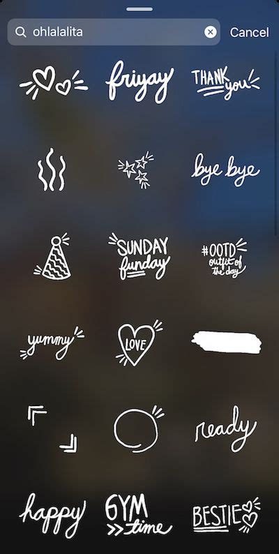 50+ instagram story stickers cute to make your stories more fun