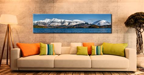 Skiddaw and Saddleback - Canvas | Dave Massey Lake District Photography