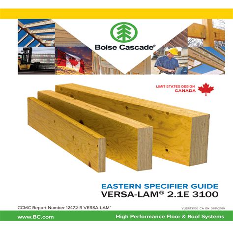 VERSA-LAM® LVL Beams & Headers - Boise Cascade