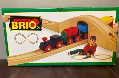 Vintage BRIO Wooden Train Set 100 Complete Made in Sweden Figure 8 Wood 33125 for sale online | eBay