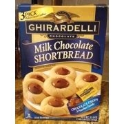 Ghirardelli Milk Chocolate Shortbread Cookie Mix: Calories, Nutrition Analysis & More | Fooducate