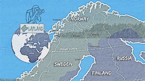 Where is Lapland located? - C-Ludik