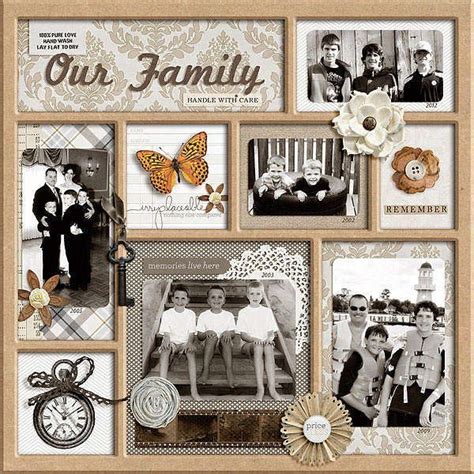 Scrapbooking Layouts with Multiple Photos | Scrapbooking Ideas | 12X12 ...