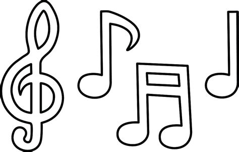 Music Notes Coloring Pages - Free Printable Coloring Pages for Kids