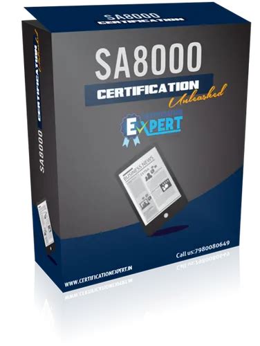 SA8000 Certification at best price in Kolkata | ID: 22683506512